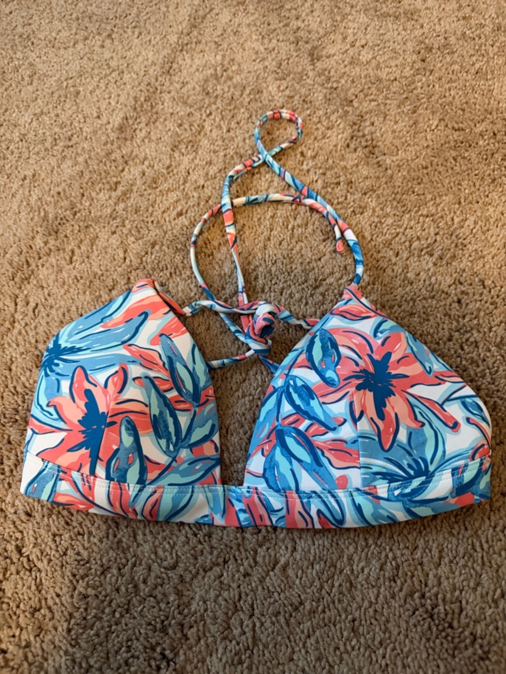 Southern tide medium padded bikini top
